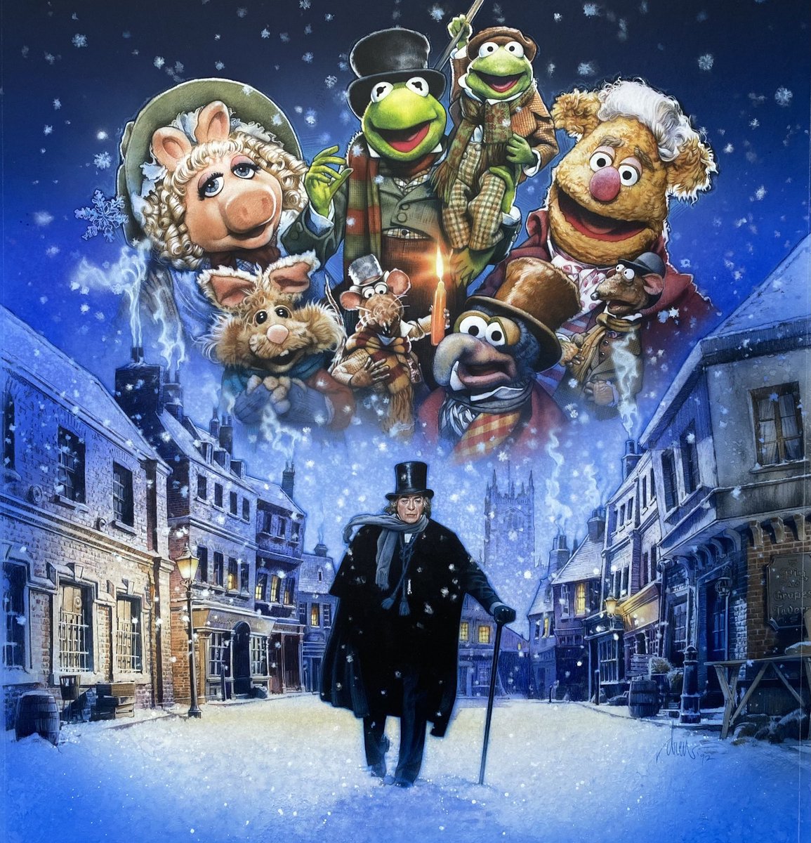 December 11, 1992: The Muppet Christmas Carol is released. A truly beautiful film in every way. With timeless music by Paul Williams and the incredible work of the Muppet performers and Sir Michael Caine this is a film that perfectly continues the legacy of Jim Henson. ❤️🎄