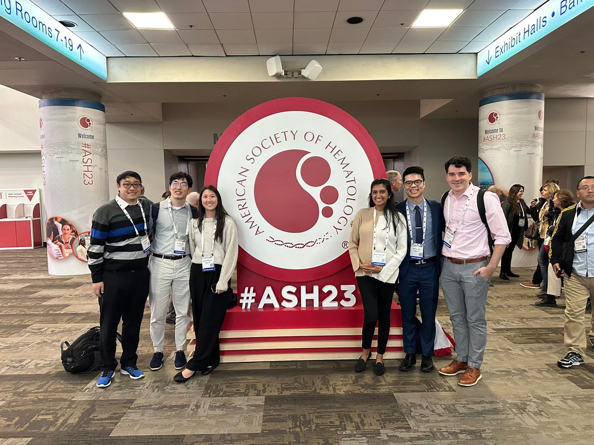 Tim_Jang73's tweet image. Had a lot of learning and networking experience at #ASH2023 ! #UFhemeonc  #UFGator