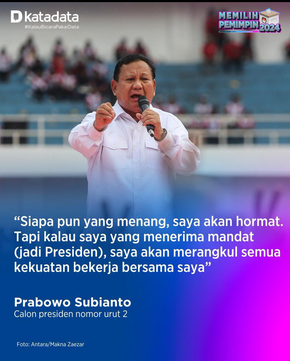 PRABOWO PEMERSATU BANGSA

#PSGibranMakinDidepan