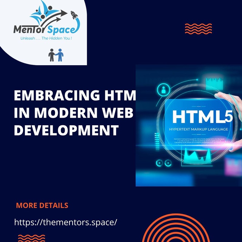 space_mentor's tweet image. Embracing HTML5 in modern web development
#7featuresOfhtml, #differenceBetweenhtmlAndhtml5, #html5, #html5FeaturesAndAdvantages, #html5NewFeaturesW3schools, #modernWebDevelopment2023, #semanticElements, #webDevelopment
