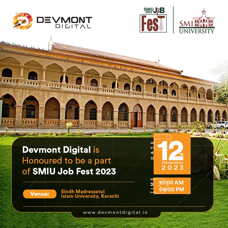 Get ready for exciting conversations, career insights, and a glimpse into life at Devmont Digital. See you there! #DevmontDigital #OnTheWay #JobFestExcitement
