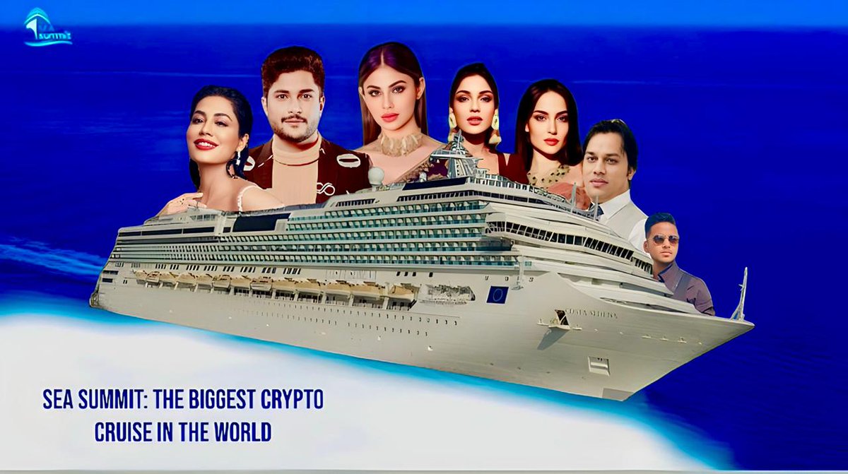 Imhet01's tweet photo. Isn’t he too dashing and young? India’s best crypto leader Abhyudoy Das made the whole Bollywood come to the biggest corporate finance cruise of the world ❤️ Salute man @DasAbhyudoy
#AbhyudoyDas #MouniRoy #SeaSummit #ElliAvrram #ChitrangdaSingh #IshitaRaj #Crypto https://t.co/mXlfYq3fVX