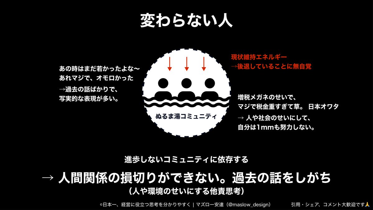 maslow_design's tweet photo. 変わる力の源泉とは、「新しいコミュニティにダイブする力」 https://t.co/bb2hF2uYFx