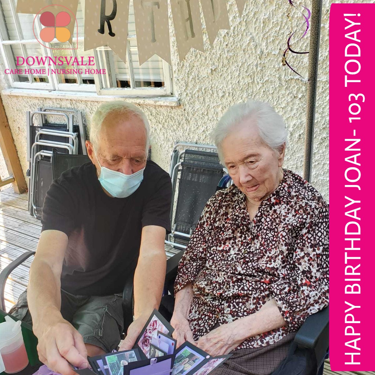 downsvale's tweet photo. Happy Birthday Joan-103 Today!…
#NursingHome #CareHome #CareHomeDorking #CareHomeSurrey https://t.co/OsnKYT24by
