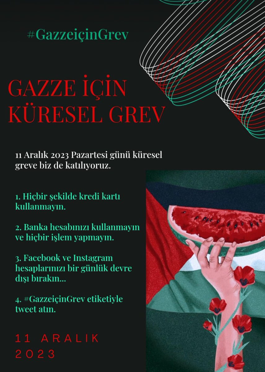 #StrikeForGaza