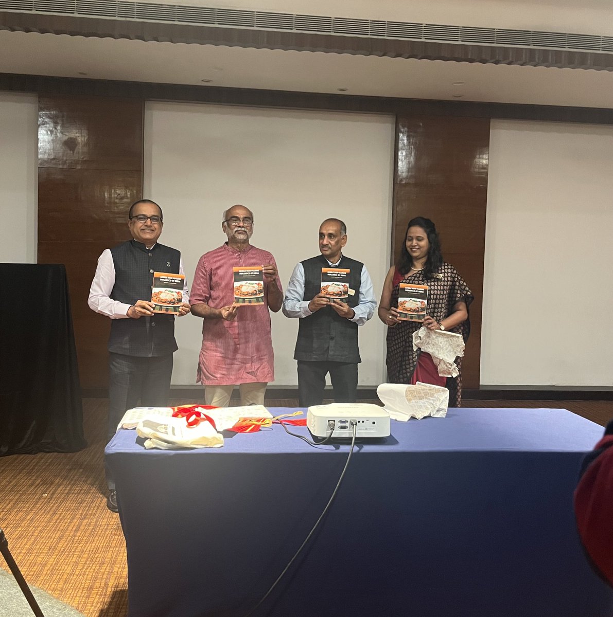The first ever book documenting edible snails of India has been launched at the South Asia Mollusc Conference. 
Keep an eye on this space to order the book.