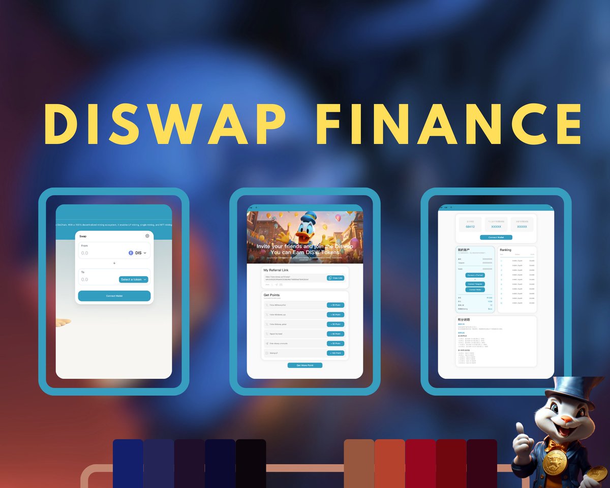 diswap_global's tweet image. Diswap is dedicated to enhancing user experience and adding new features! Experience a super interactive and stunning interface. Safe and sexy - enjoy a smoother trading experience! #DISWAP #dischain
