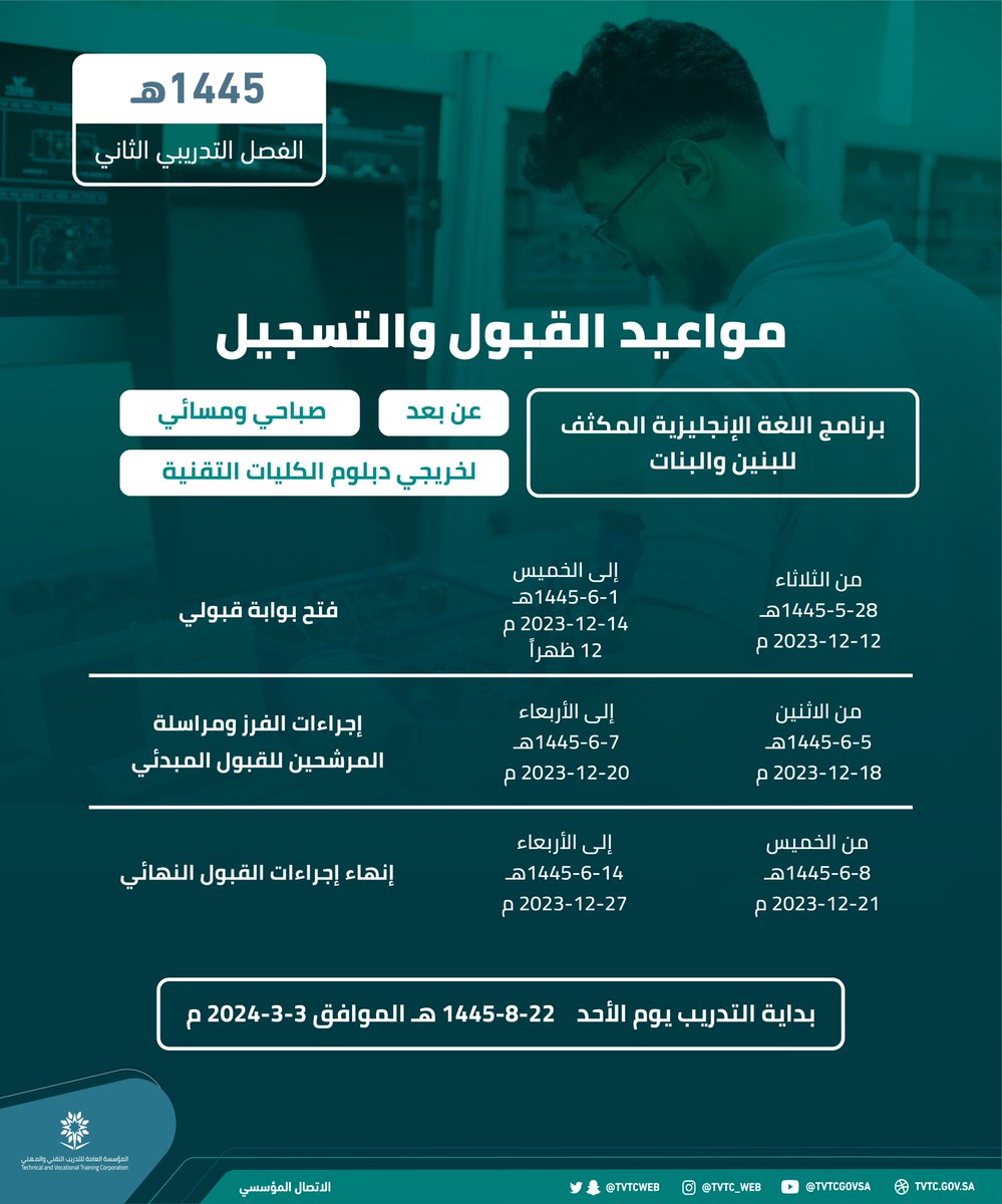 التدريب التقني tweet media