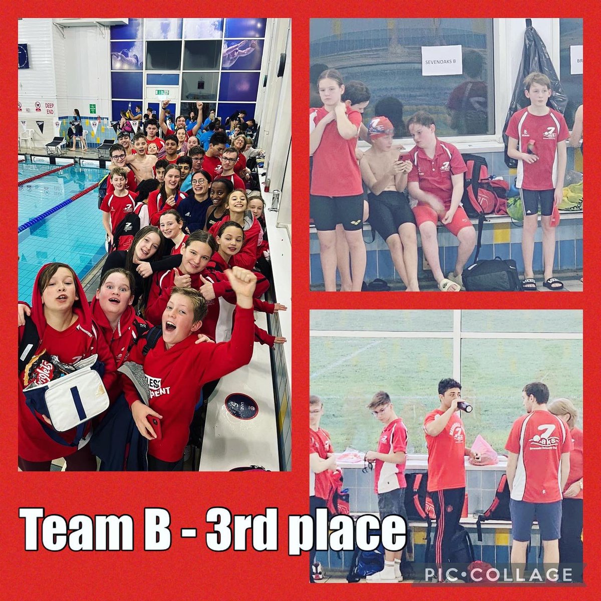 7oaksSwim's tweet photo. Great results!

Team A swam out of the park yesterday finishing 5th in a very quick South Premier A final.  Congratulations to the winners!

Team B, despite few illnesses, stepped up to finish  3rd on the night &amp; remain safely in Div 1! Tremendous resilience. 

#oaksonfire https://t.co/8hQgOkDMeE