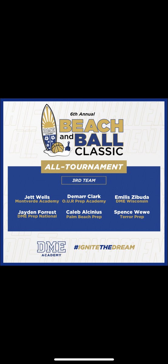 DME Academy Men's Basketball tweet media