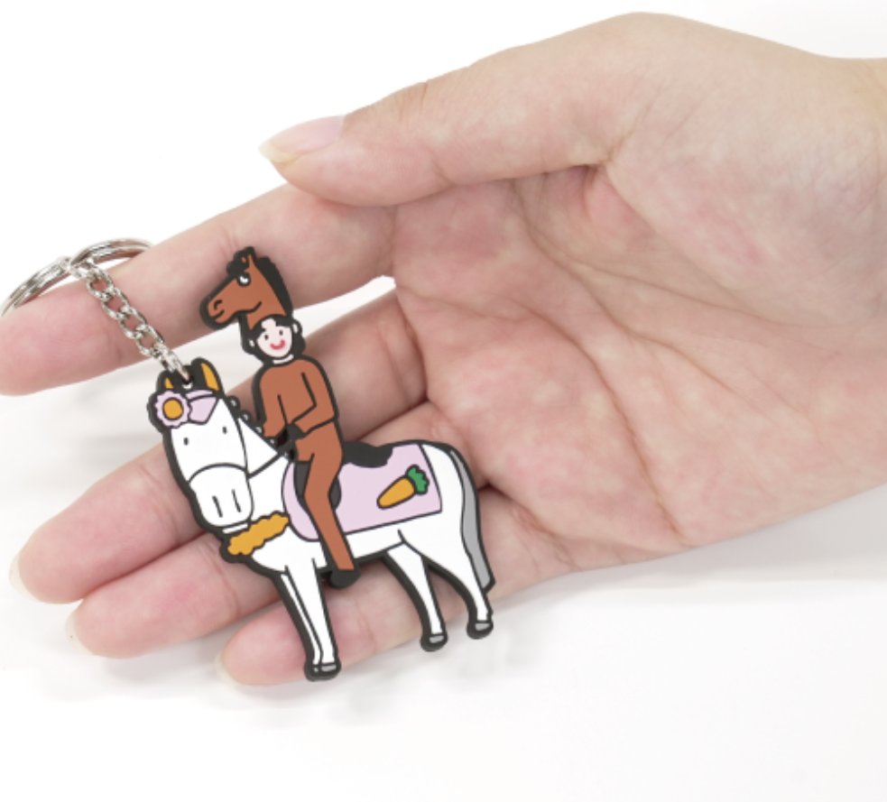 川崎競馬場×おがわじゅりコラボグッズ！】 川崎競馬場の誘導馬を