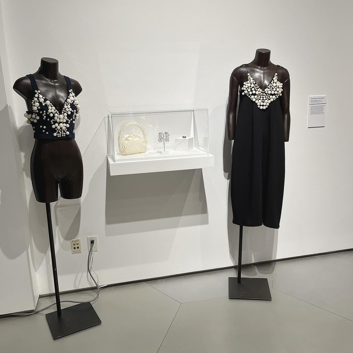 alexiswalsh's tweet photo. from the ADAI exhibition opening at the Arnold and Sheila Aronson Galleries ⚙️ featuring a range of our work spanning from 2017-2022! @jawstudiony @justinhattendo https://t.co/0tCZrBEEhx