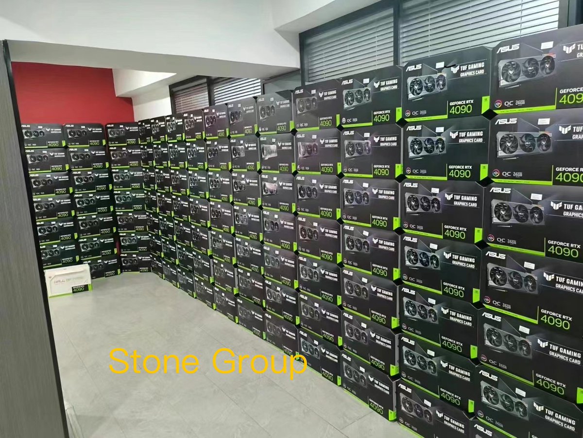 cngynng4's tweet photo. RTX 4090 Gaming -24G large in stock

Welcome to inquiry

#RTX #4090 #Gaming #24G #GPU #RTX4090 #GamingCard #data #network #computing   #servers #datacenter   #network #storage #hardware #itsolutions  #datastorage   #CDN #DDOS #IDC #csp #cloud #AI #hashtag#infranstructure #HDD https://t.co/Nf2twgrhEh