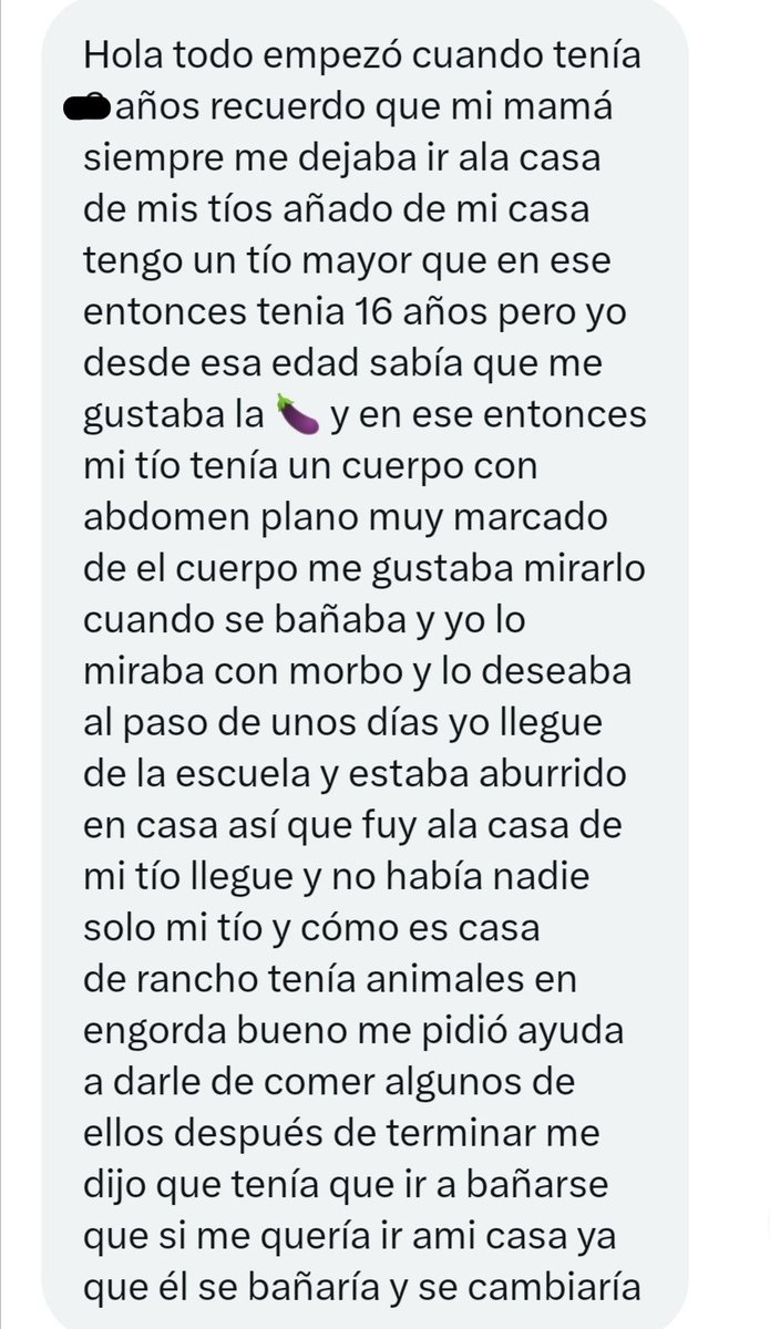 Relatoyconfesex's tweet photo. Con mi tío en mi primera experiencia sexual

Parte 1 - > #sexo #gay #tio #sobrino #incesto #gay #morbo https://t.co/wOUtXOgOaZ