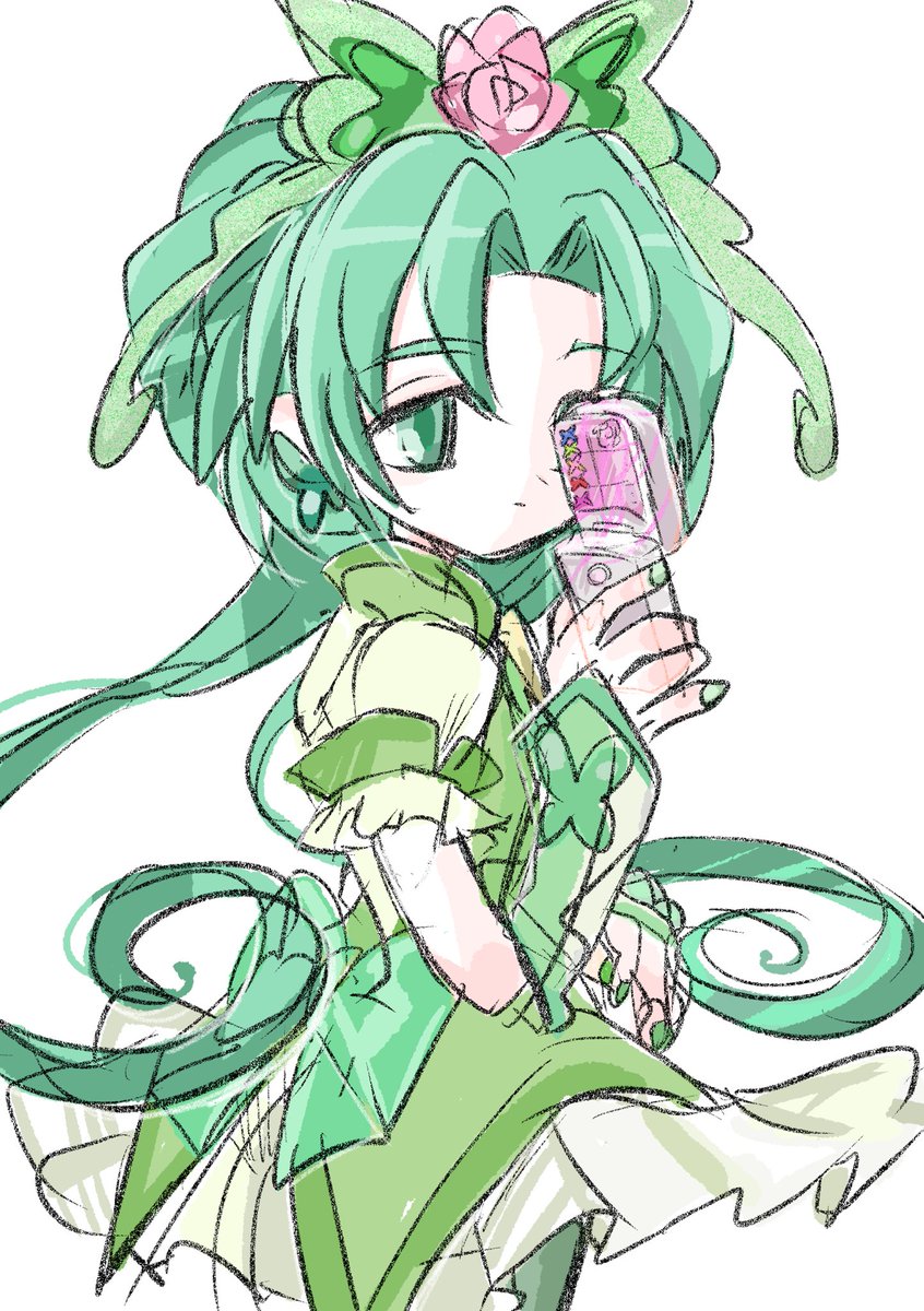 キュアミント #秋元こまち #プリキュア5 #らくがき #precure #イラスト