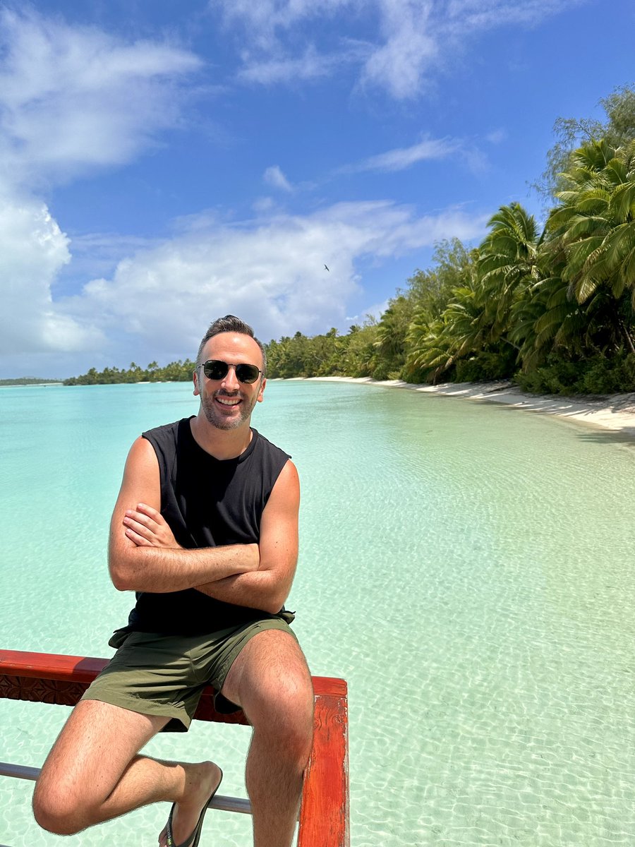 KaineWilliams_'s tweet photo. KIA ORANA! 🏝️Scattered across the South Pacific, Cook Islands was fun to explore and marked my 150th country! 🥳 Where’s next? 

#aitutaki #cookislands #lagoon #pacific #travel #island https://t.co/MR0TUy9sTC