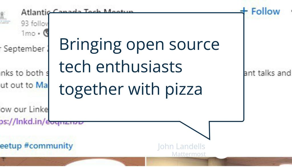 jlandells's tweet image. In September, we sponsored a Cloud Native London meetup that featured talks from

Read more 👉 lttr.ai/ALQS9

#Mattermost #OpenSourceProjects #GoogleioExtendedHackathon #DevsecopsLondonHosted