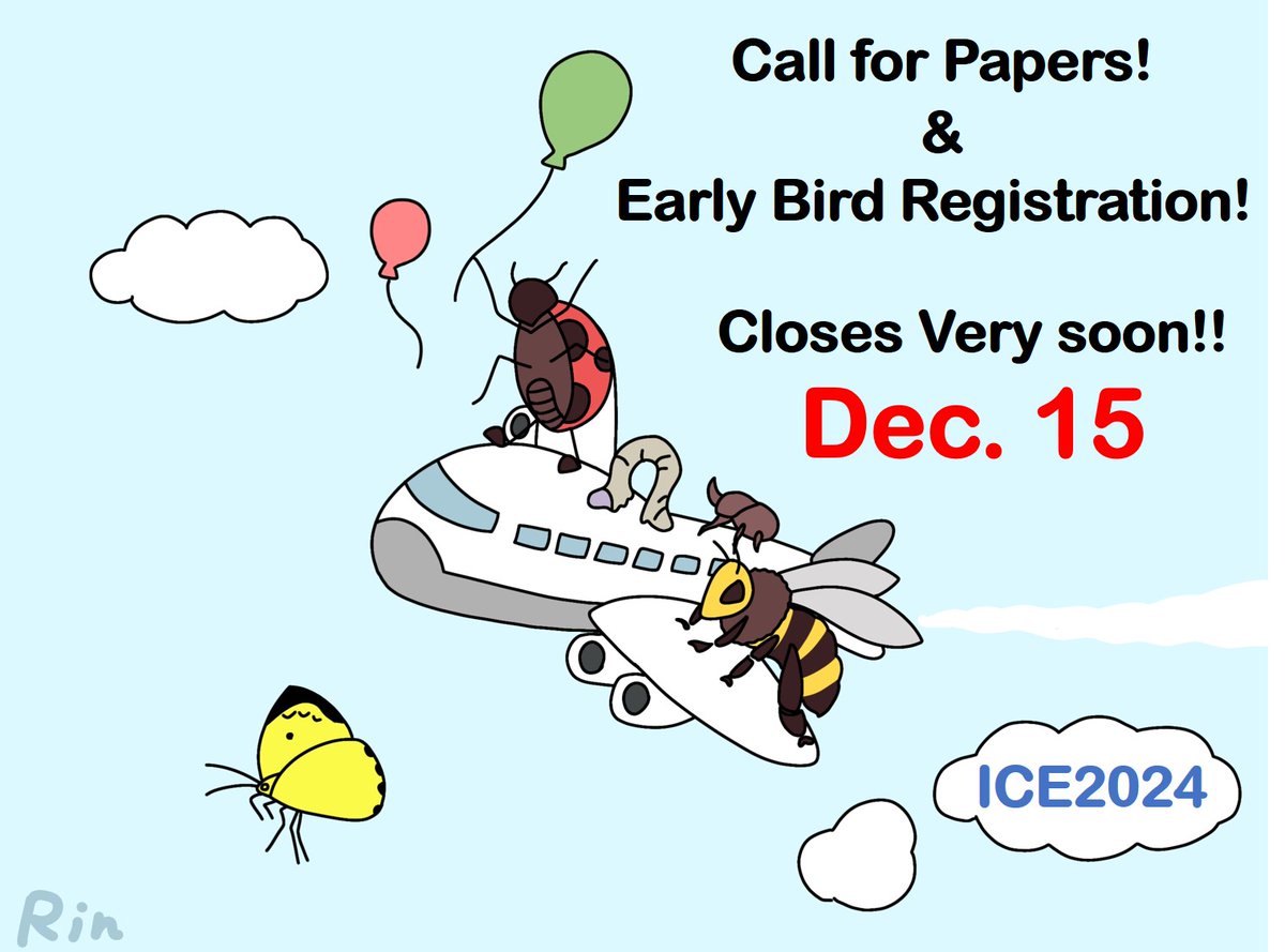 Registration closes this Friday! 
Early Bird Registration &amp; Call for Papers
Don't be too lazy to register!
#ice2024