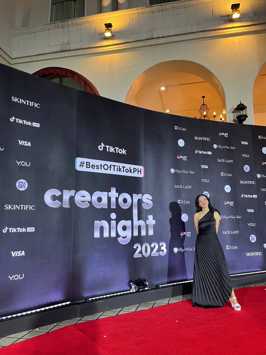 cheddyismygrace's tweet photo. Such a beautiful evening last night at the #bestoftiktokph ❤️

So grateful to be amongst such an inspiring community of creators.

#CreatorsNight

Thank you to the following:

Dress: Whoopy Clothing
Photo: DJ Yoko 
Hair and make up: Janah Angeline Castillo https://t.co/GgDlsgNGRG