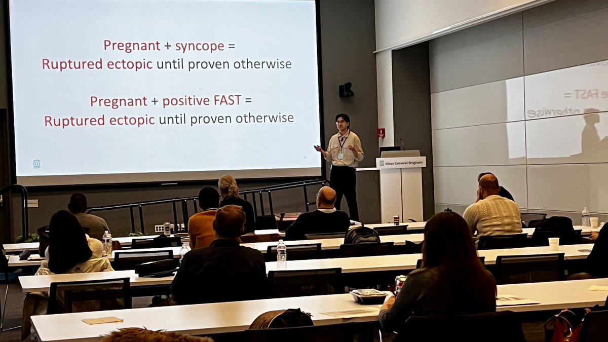 US fellow <a href="/dchu1201/">David Chu</a> teaching on 1st trimester ultrasound at our MGH US CME course!