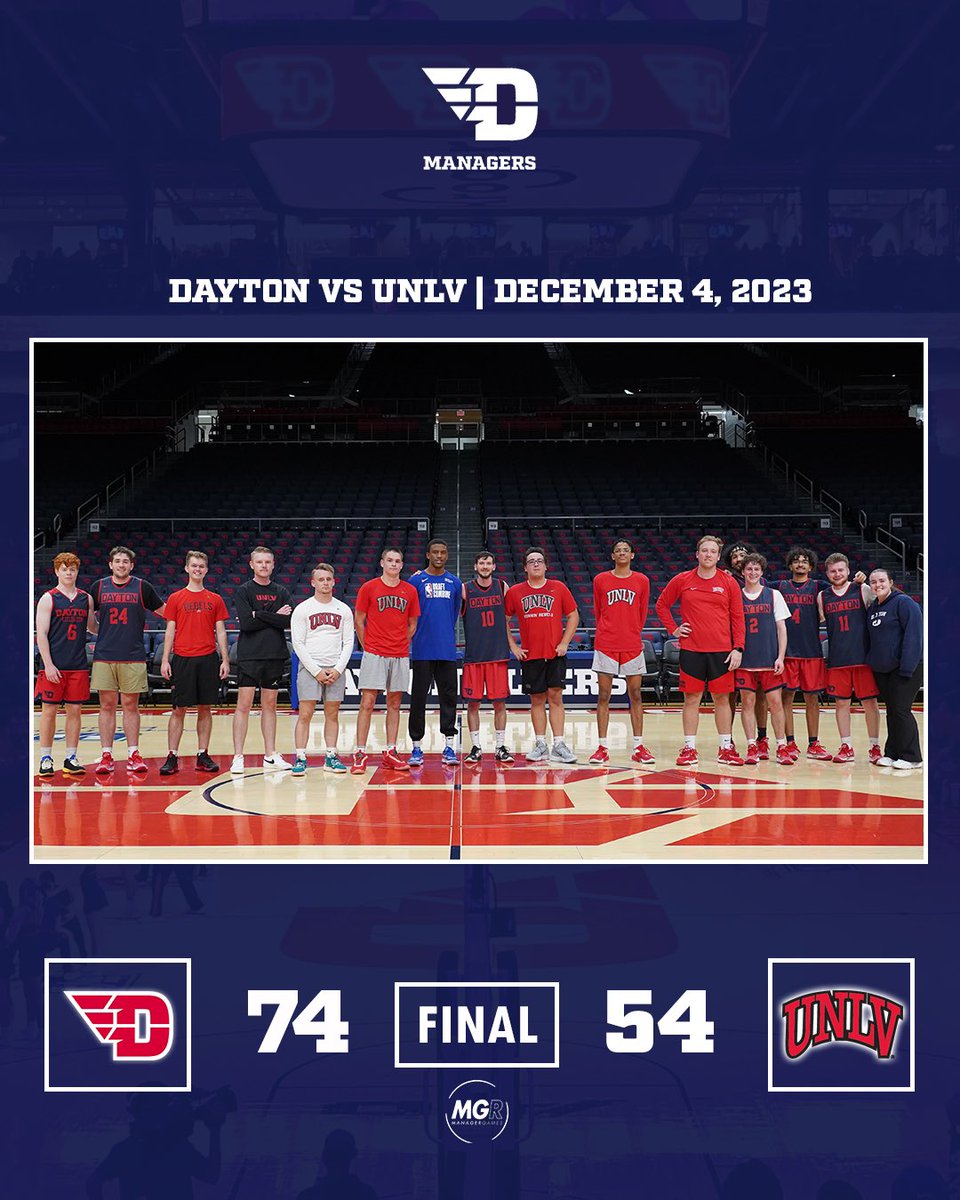 DaytonManagers's tweet photo. Score from last Monday’s manager game. https://t.co/L3wKlBwSxG