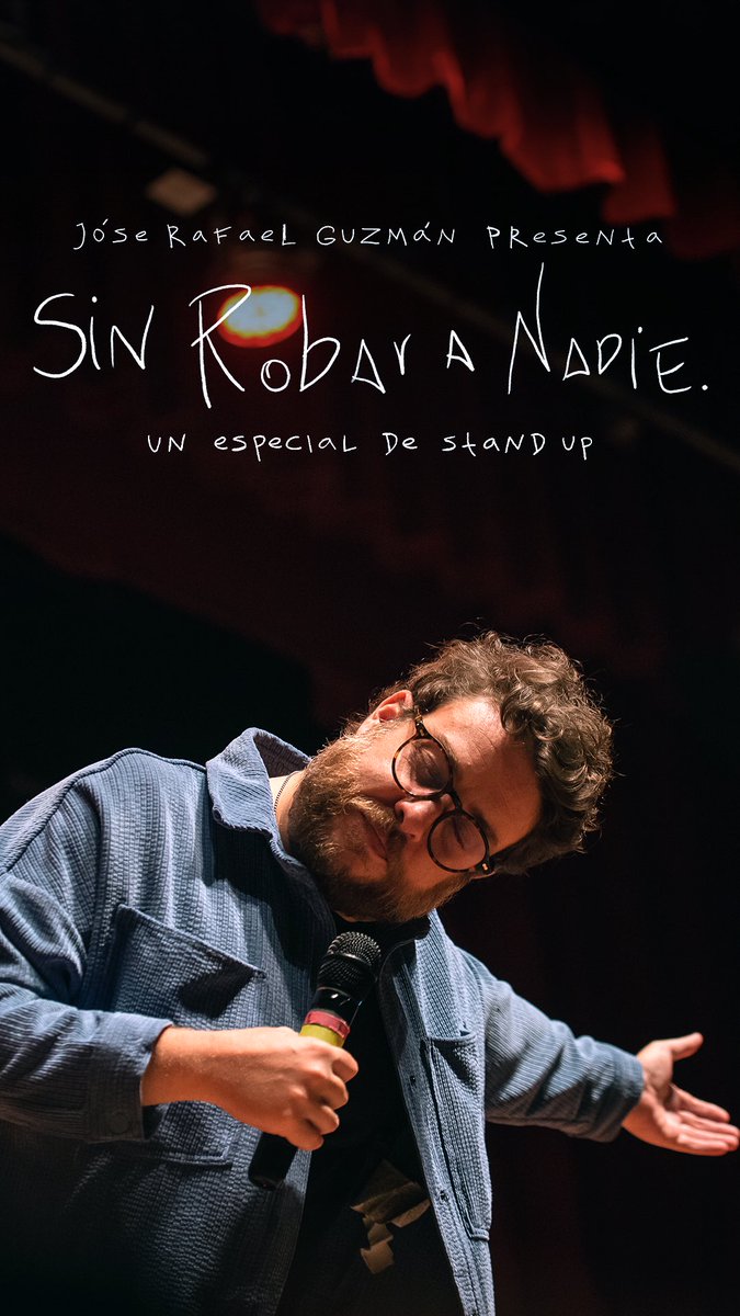 JoseRGuzman's tweet photo. Aquí les dejo mi especial SIN ROBAR A NADIE. La crema de la comedia hecha stand up.
Lo digo con toda la seguridad, vayan y me cuentan.

https://t.co/neXny0WPyv https://t.co/xO6M47jHwX