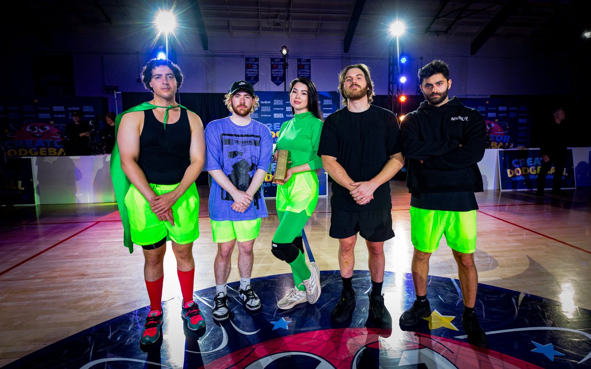 Give it up for your winners of the Creator Dodgeball World Championship 🏆