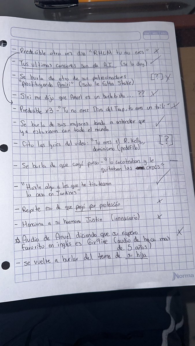 Bellinghamxsmo's tweet photo. Mi opinión y los puntos más importantes de la tiraera.

En resumen, no dijo nada nuevo, tuvo 2/3 barras duras que de comprobarse son muy buenas, intro y outro muy larga, predecible, 10 minutos son muchísimos solo tira 5…

Pa mi un 4/10 y no creo que Anuel responda y lo entiendo. https://t.co/7rQpWJWWr1