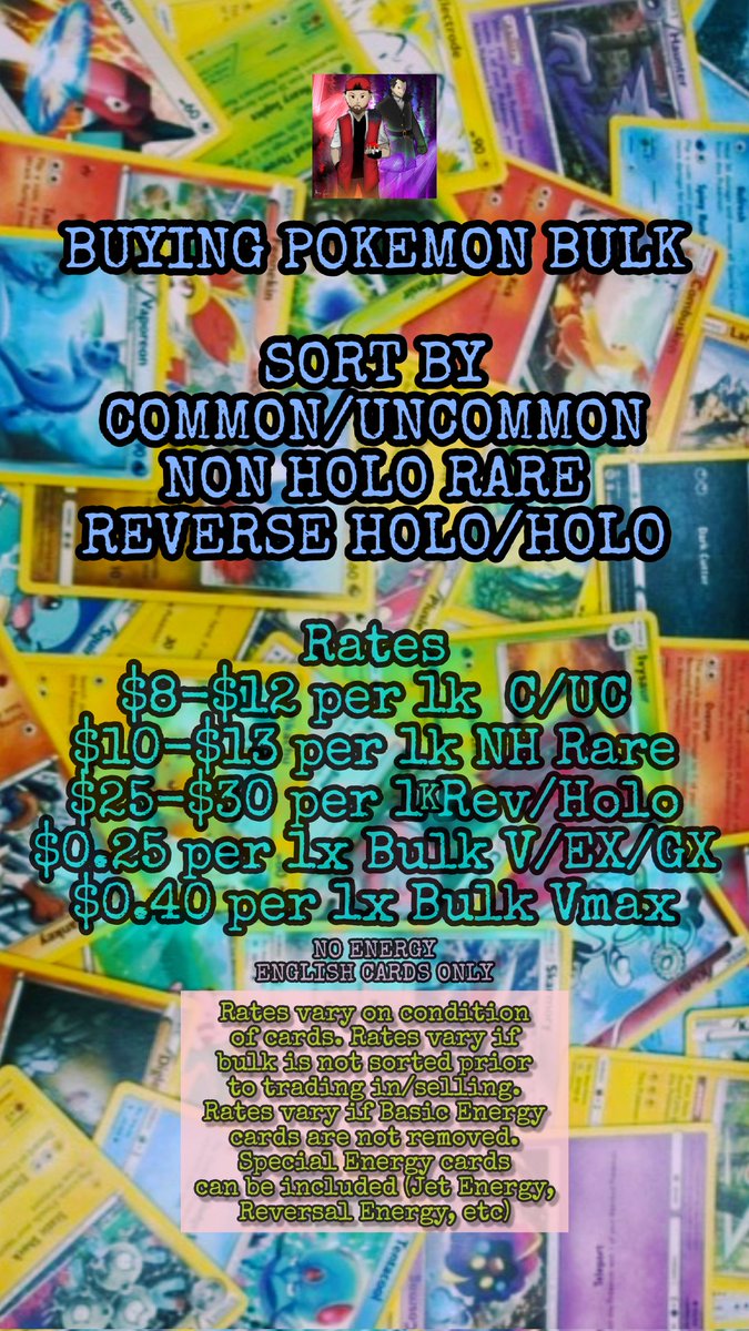 Buying Pokemon Bulk!