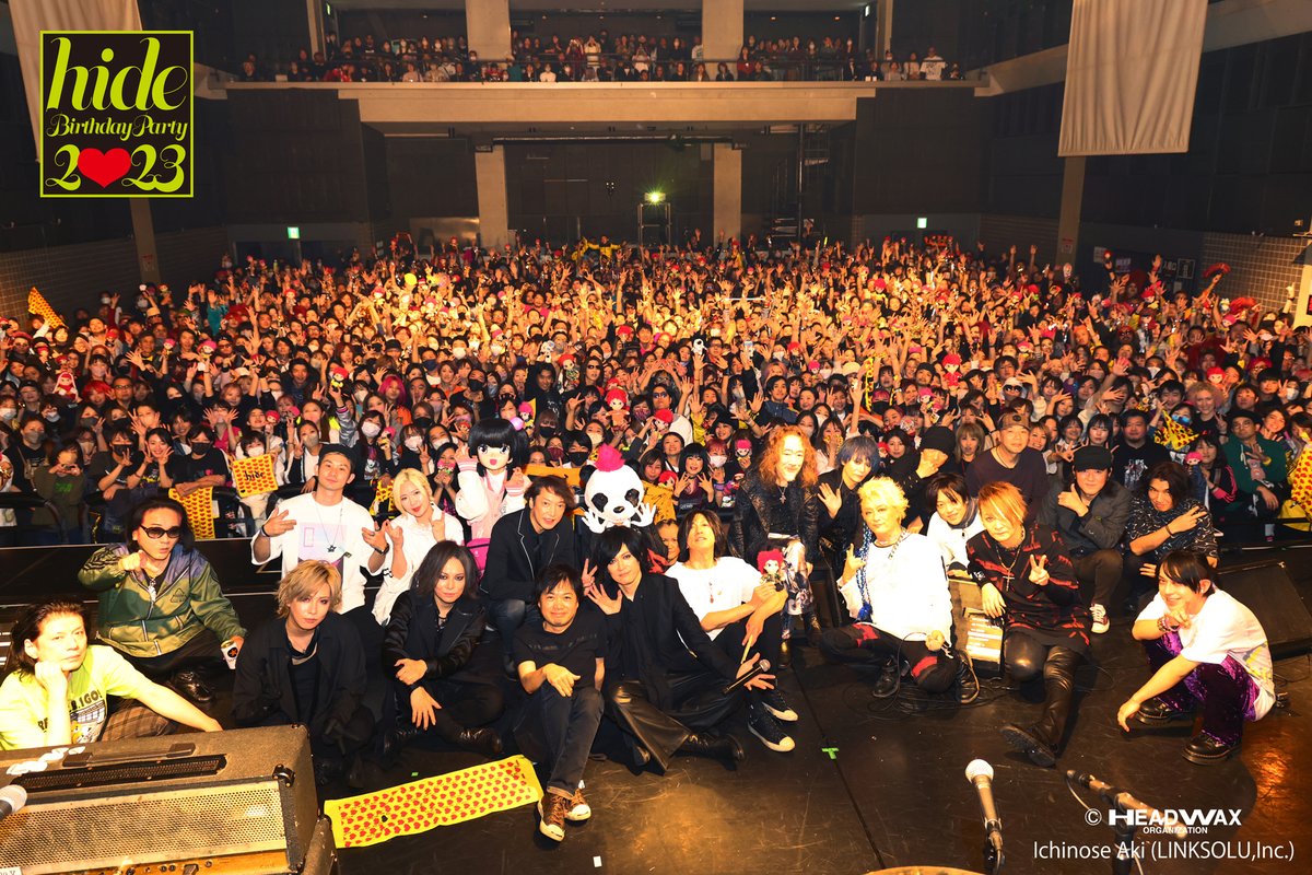 _SPEEDOFLIGHTS_'s tweet photo. hide Birthday Party 2023
CLUB CITTA'

今年もhideさんのバースデイを皆さんとお祝いできて、最高でした🚀

ステージとフロア、スタッフとアーティスト、色んな思いがひとつになった、素晴らしい時間を過ごさせて頂きました。

ご来場の皆さん、ありがとうございました！

#hideBirthdayParty2023 https://t.co/N84ISY2pzT