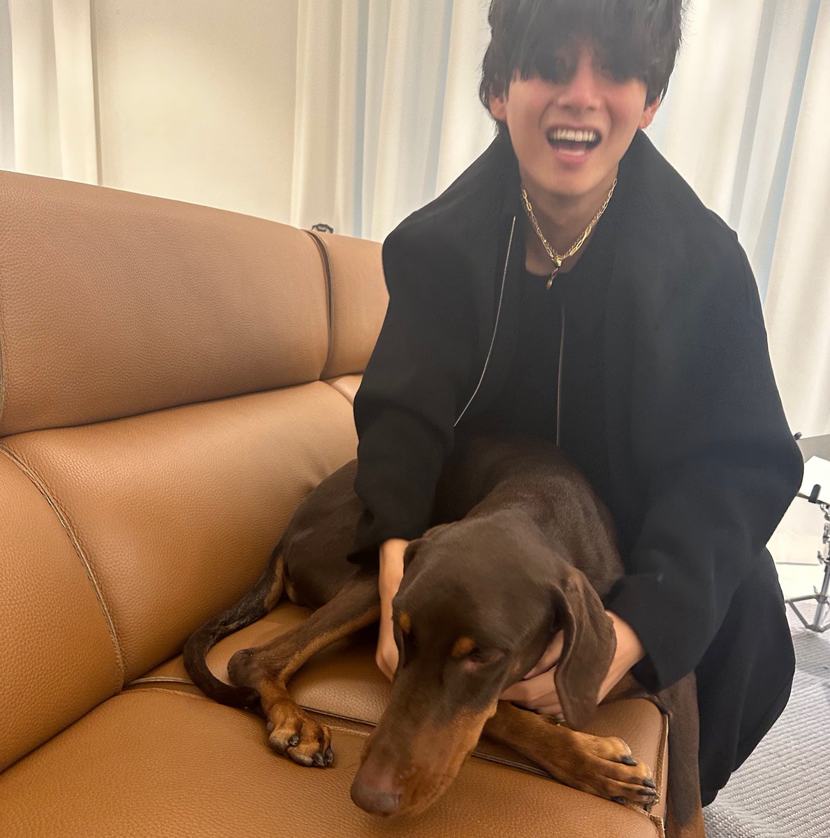 taehyung and bam 🥺