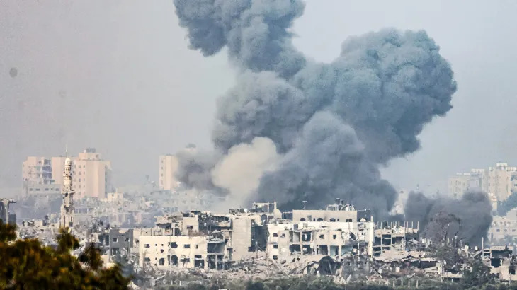 According to the latest updates, Rafah, southern Gaza has been under intense Israeli bombing since the early hours of this morning.

#RafahUnderSiege #GazaUnderAttack #HumanitarianCrisis #GlobalNewsUpdate #Hezbollah #Lebanon #HamasTerrorists #CEASEFIRE_NOW #IsraeliTerroristState