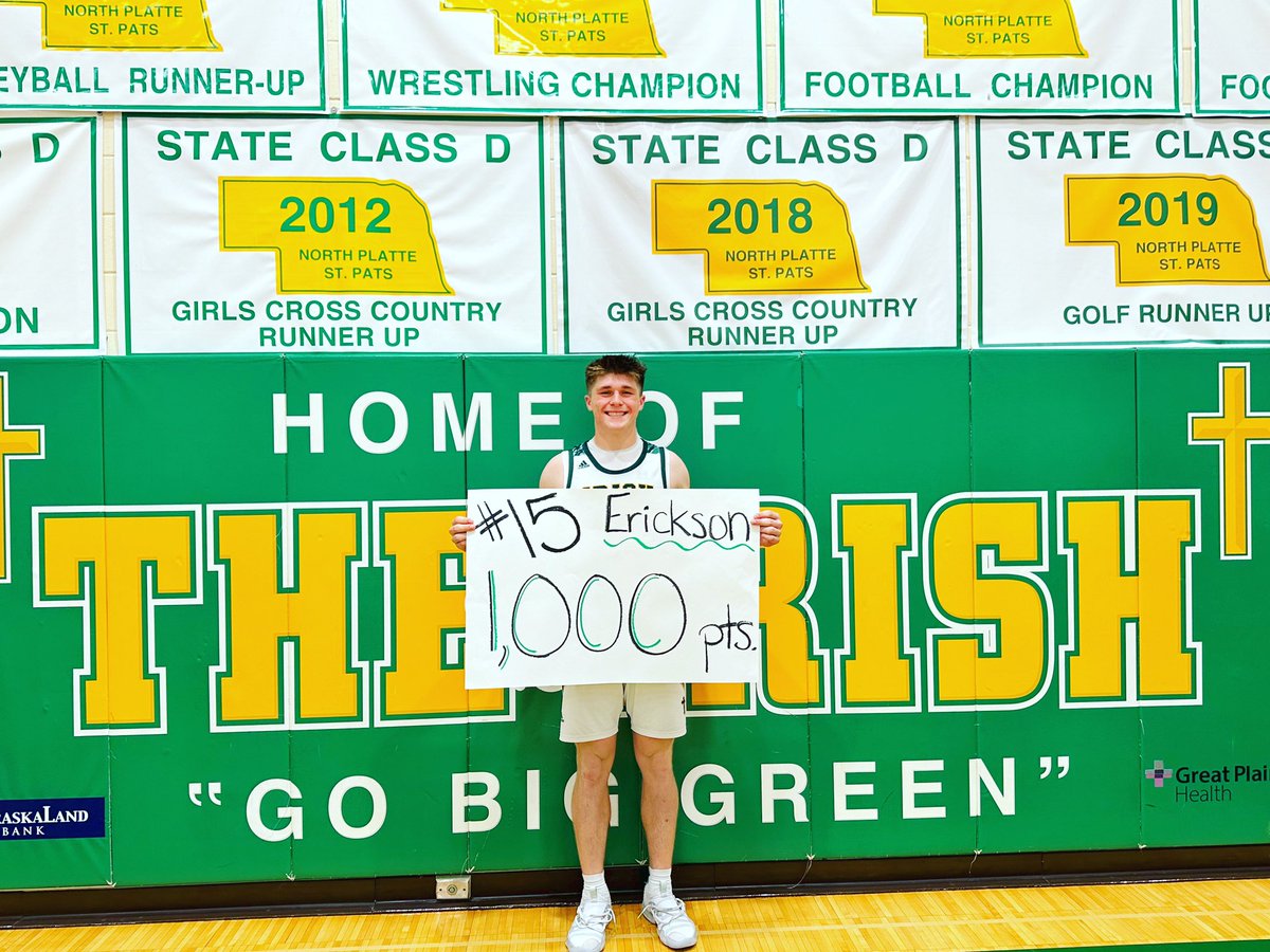 #1000careerpoints #Nebraska #basketball #irishbasketball