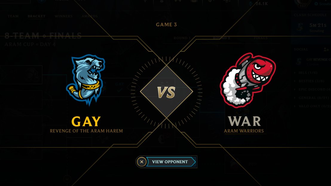 keumj00's tweet photo. How ARAM Clash is going (these names are creative af LOL)
#league #aramclash https://t.co/rgvr6aCoOx