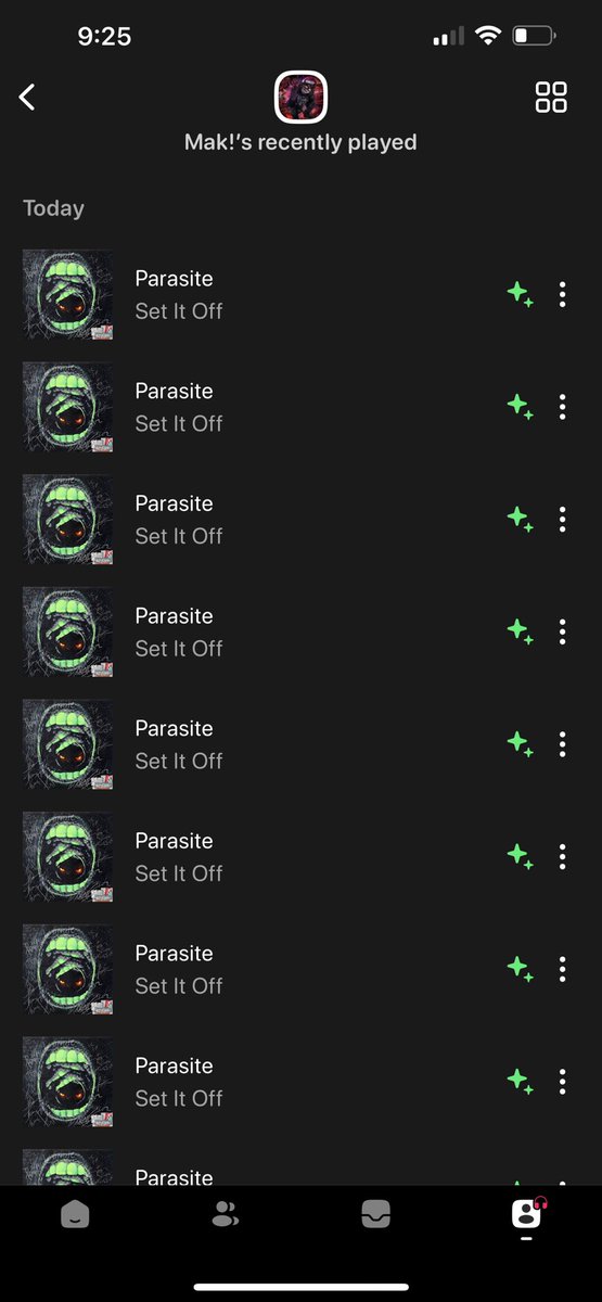 maksdumbart0120's tweet photo. I am very normal about parasite guys.. 🤭👹
#setitoff #setitoffband #setitoffpunchingbag #band #sioband #codycarson #maxxdanziger #spotify  #setitoffparasite #parasitesio #newsong #PARASITE #WHATAPOORPATHETICPARASITE #ILOVEPARASITE #ICONSUMEPARASITE https://t.co/NcM4wqWGGu