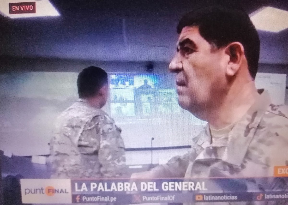 El día de los #DerechosHumanos75  #PuntoFinal decide una nota q lava la cara al general Gómez de la Torre en vez investigar los 49 asesinatos x desproporcional uso de la fuerza del ejército peruano y policía nacional x mandato de Boluarte y Otárola.