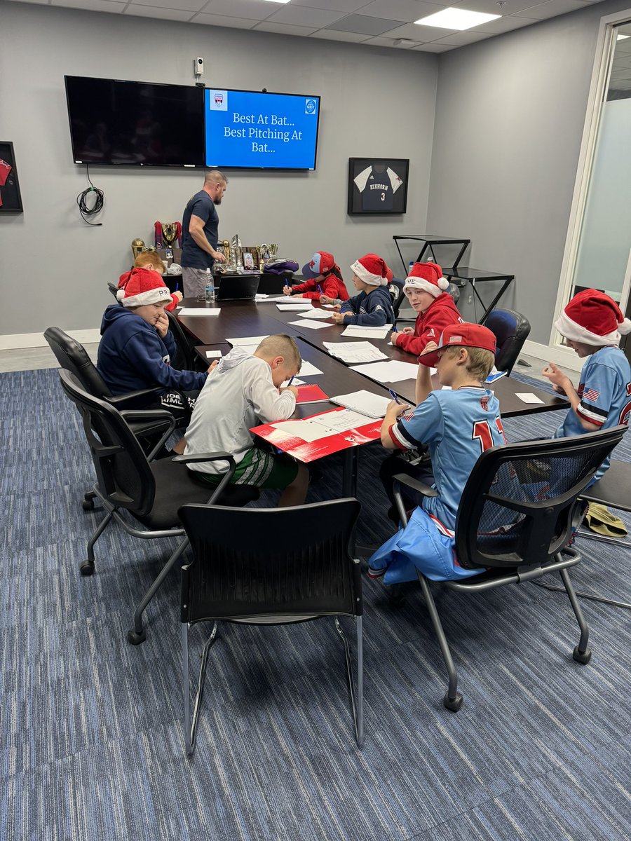 NE_Prime2031's tweet photo. Week 2 of @csmentalgrit with @Shock0921! Getting better at understanding how to be a good teammate through #confidence &amp; #leadership! We worked on building our confidence resumé!

“Who am I? I am a Champion!”

@PlayEAA @EAA_Baseball https://t.co/gejBKQwBsV