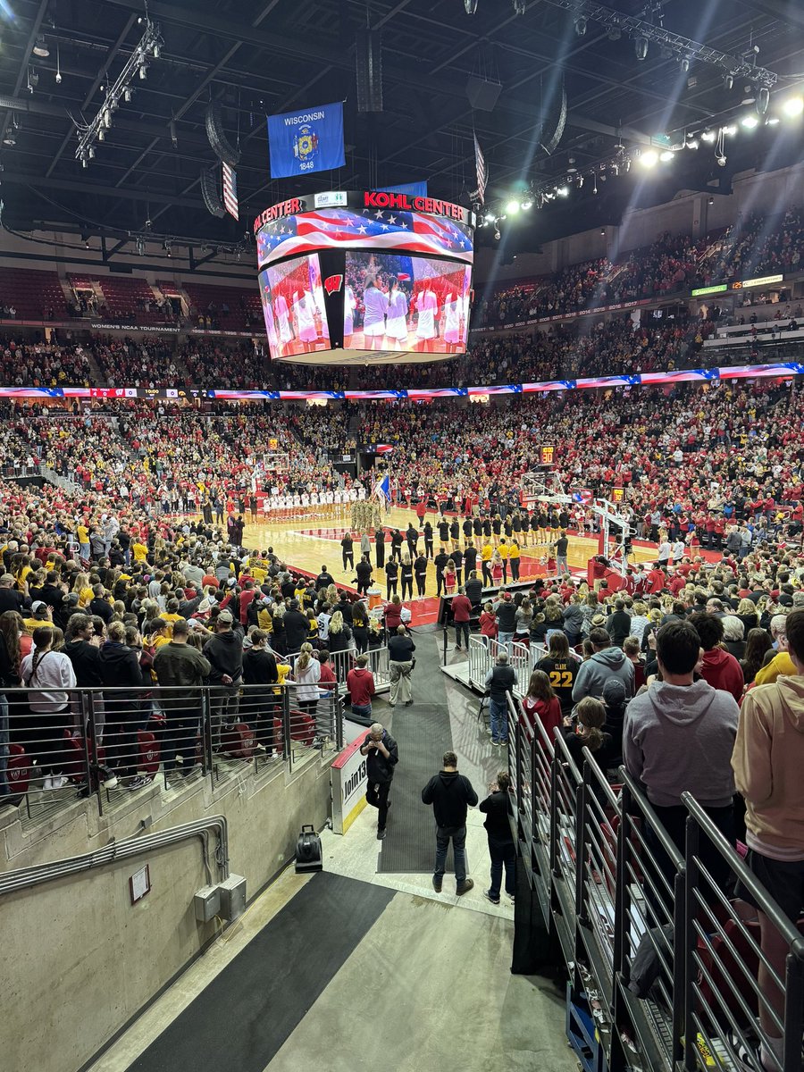 <a href="/HaistRylie/">Rylie Haist</a> and I took a quick road trip to Wisconsin to see Caitlin Clark play today in a packed arena. What she has done for women’s basketball is amazing!