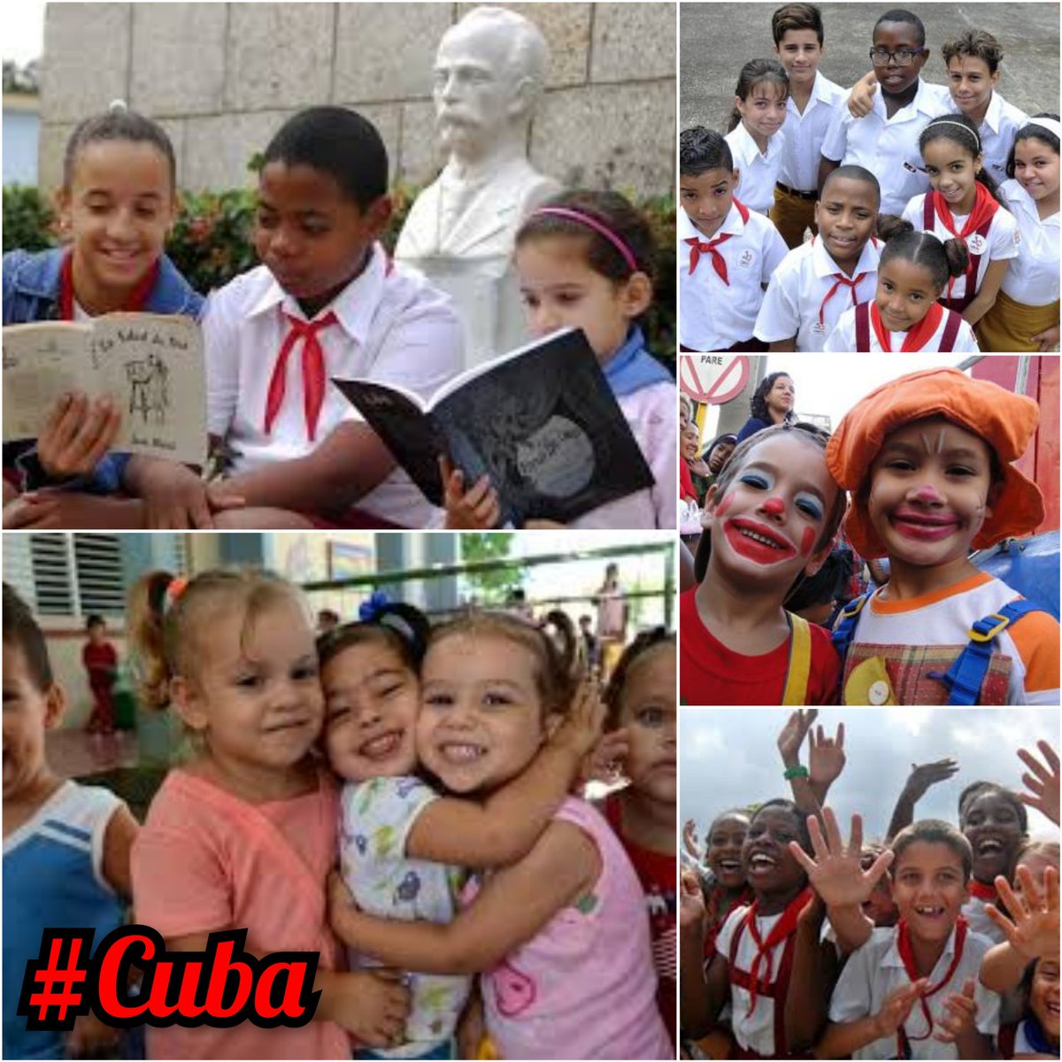 Nuestros niños, nuestra esperanza, la esperanza del mundo 🙋‍♀️🙋🇨🇺🇨🇺
#CubanosSinDerechos #EstaEsLaRevolución