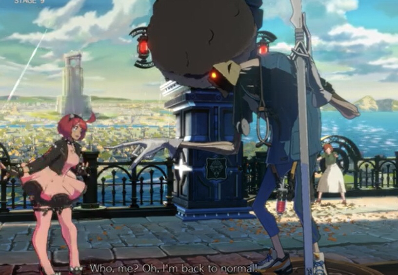 Phantom_3x3's tweet photo. I keep seeing people post the Elphelt Nago interaction but #elphaust https://t.co/6hZrzHLn4w