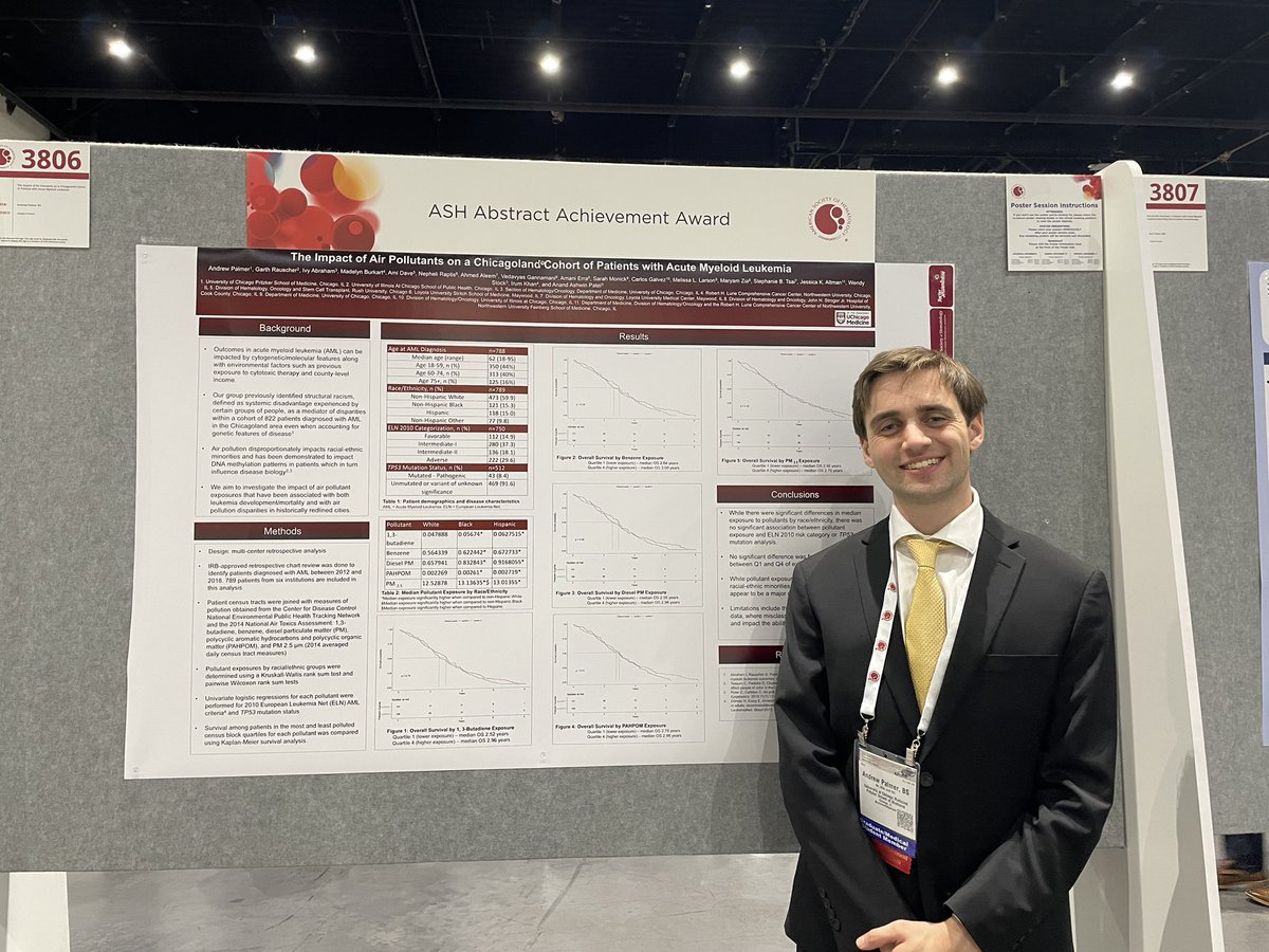 UChicagoCancerCenter (@uccancercenter) on Twitter photo Kudos to <a href="/andrewthepalmer/">Andrew Palmer</a>, #abstractawardrecipient on presenting the poster for the first time at #ASH.
<a href="/UCCancerCenter/">UChicagoCancerCenter</a> <a href="/UChicagoLeuk/">UChicago Leukemia Program</a> <a href="/UChicagoHemOnc/">University of Chicago Hematology/Oncology</a> Kudos to <a href="/andrewthepalmer/">Andrew Palmer</a>, #abstractawardrecipient on presenting the poster for the first time at #ASH.
<a href="/UCCancerCenter/">UChicagoCancerCenter</a> <a href="/UChicagoLeuk/">UChicago Leukemia Program</a> <a href="/UChicagoHemOnc/">University of Chicago Hematology/Oncology</a>