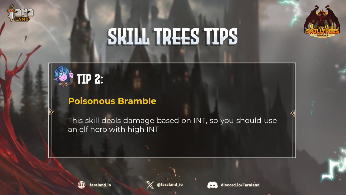 taman_fun's tweet photo. Skill Mastery Quest Advance Tips 💥

How many Quests have you completed?❤

#Faraland #NFT #MasteryQuest #SkillTrees https://t.co/XhhiwKJoPR