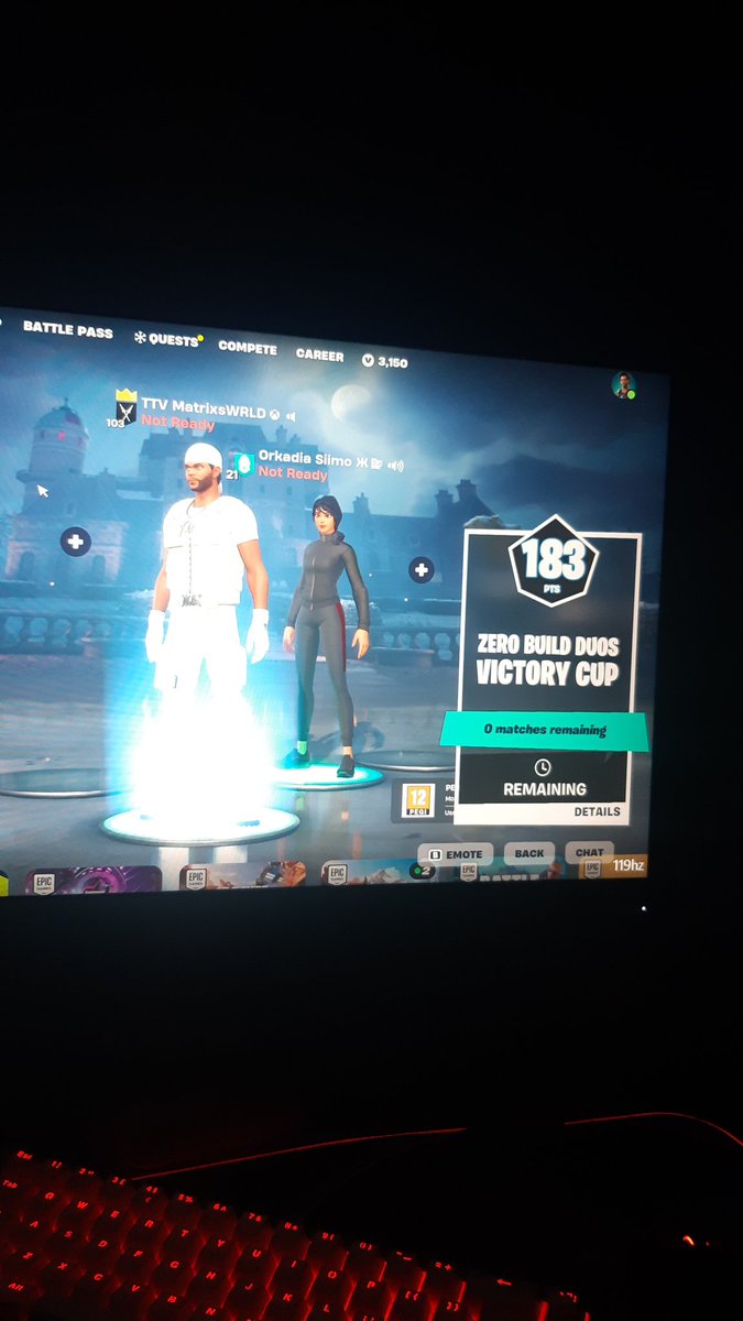 YoItsMatrix's tweet image. Spent a whole game running from zone so much so that I died to storm sickness 🤣  first zb tourney - shouldve qual&apos;d lmao