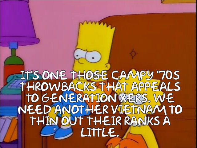 john_frogurty's tweet photo. @machelrillman I’m old enough to remember when gen x was made fun of for being entitled little shits https://t.co/QImUqXxt5X