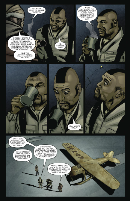 TomWaltz's tweet photo. Happy Holidays from the #ATeam!
If you're like them, you're already planning for lots of fun!
The A-TEAM: SHOTGUN WEDDING (2010) from @IDWPublishing
#ComicsAreFun https://t.co/7Djy8RMeJ9