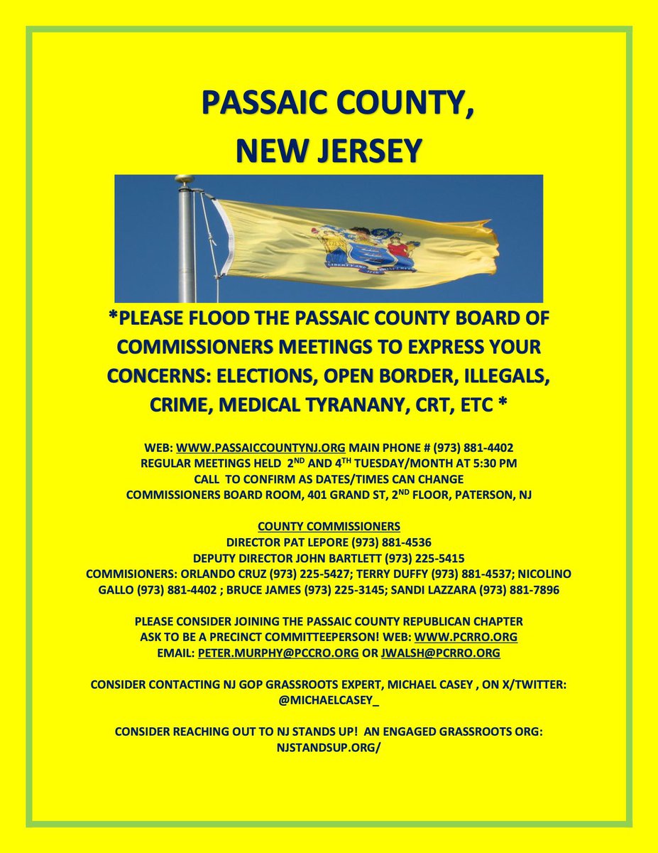 #PassaicCounty #NewJersey #NJ #Jersey