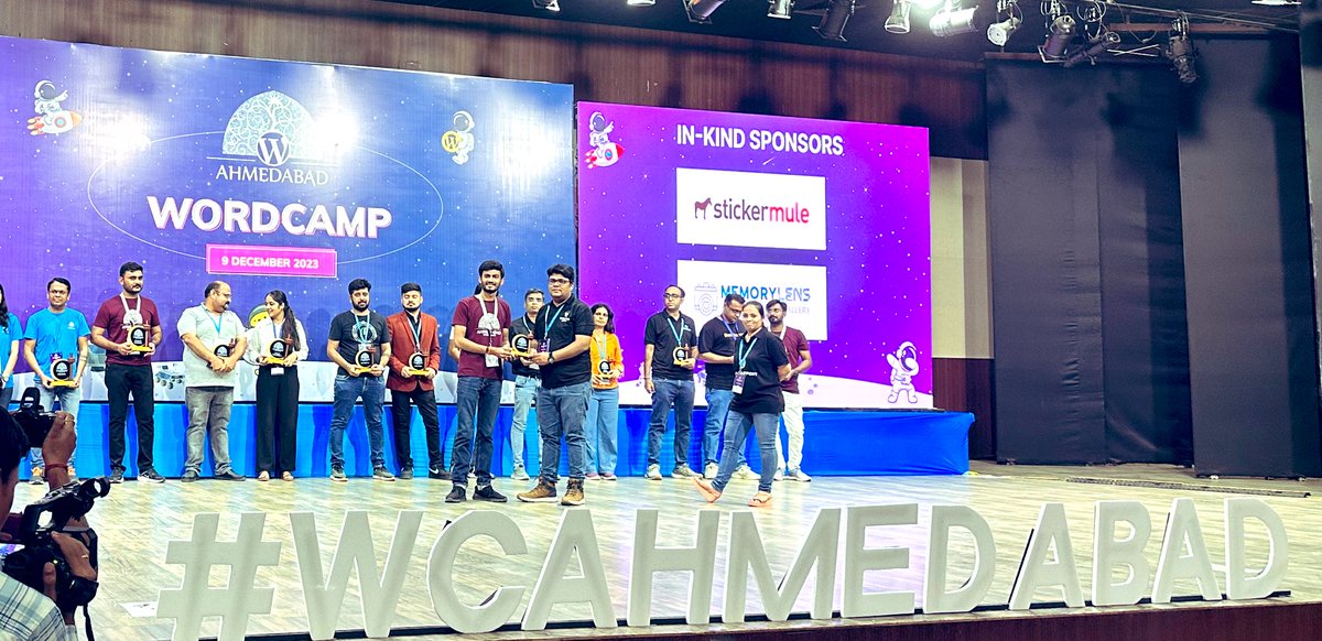 Thrilled to be part of #WCAhmedabad as a proud sponsor! 🌟 Exciting times ahead as we join hands to celebrate innovation, collaboration, and community. Let's make waves together! 🚀 #Sponsorship #TechEvent #WordPress Thanks <a href="/WCAhmedabad/">WordCamp Ahmedabad</a>