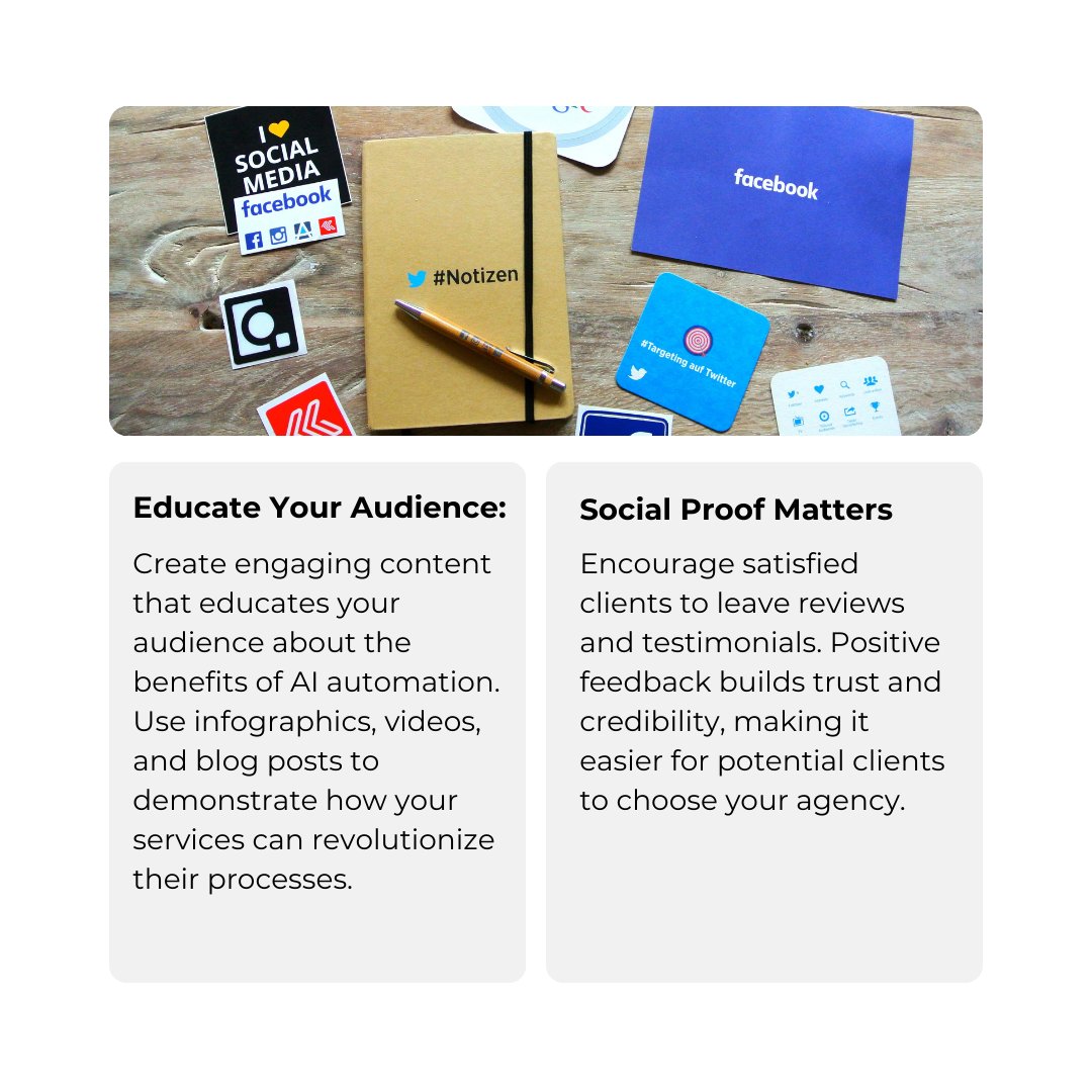 ZenautomateZen's tweet image. 🚀 **Elevate Your Business with AI Automation!** 🤖💼

Ready to transform the way you operate? Dive into the world of AI with our guide to attracting clients and boosting your business! 🌟