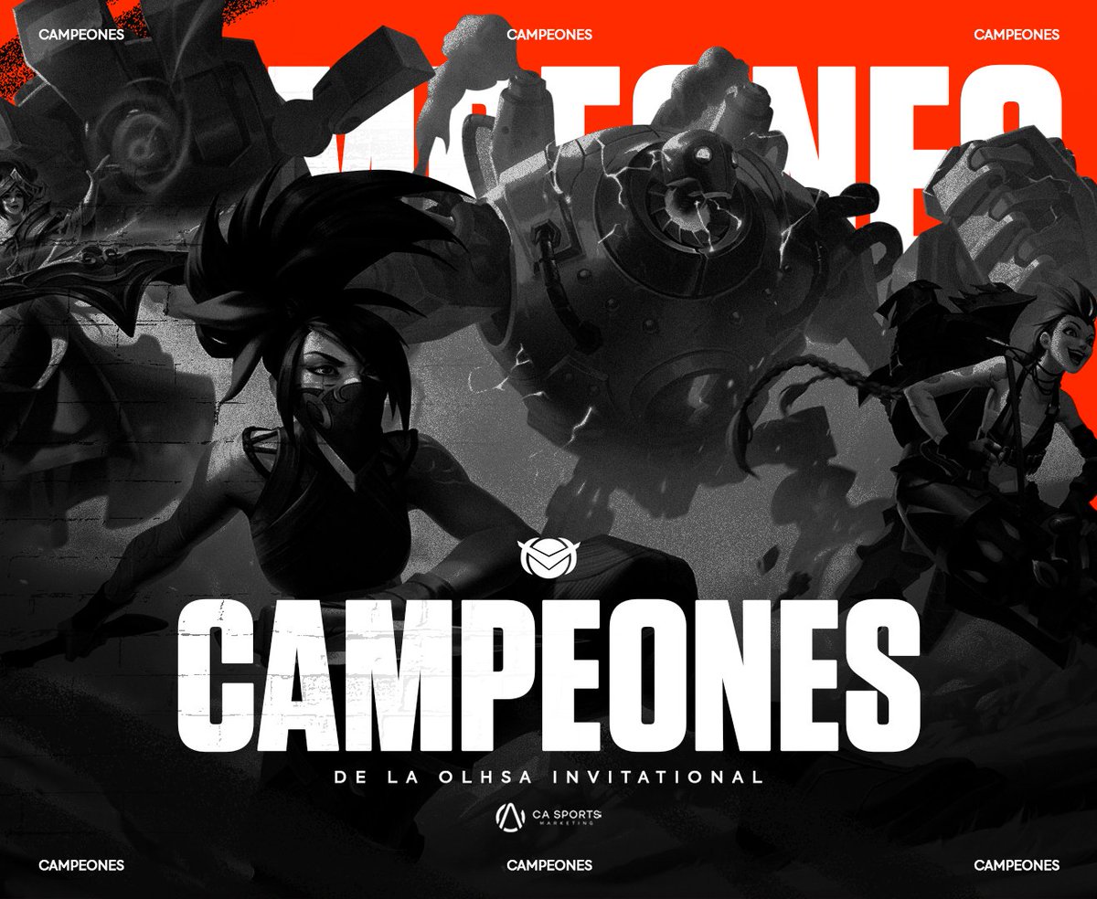 CAMPEONES DE LA #OlhsaCup  😚 🏆

Gracias por todo el apoyo recibido durante el torneo, esta es para ustedes 🫶

#SomosTMR
