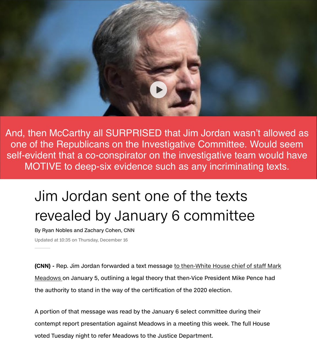 Brainy1986's tweet photo. @SamJuneau @TrumpDailyPosts OMG…his co-conspirators are NEXT! The Republican ELITE who INCITED the 6 Jan Insurrectionists. Like Manson: Trump had his cult members do the “heavy lifting.” @GenFlynn @TuckerCarlson @ChuckGrassley @LindseyGrahamSC @SenateGOP @HouseGOP @RepAndyBiggsAZ @MoBrooks #CellBlockA https://t.co/B4Ne9yReSI